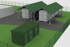 Modélisation 3D des locaux techniques d'une centrale solaire - 2016