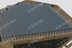 Modélisation 3D de serres photovoltaïques - 2023