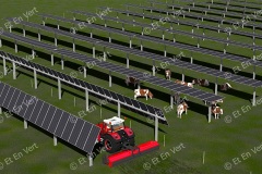 Modélisation 3D d'un parc agrivoltaïque - 2025
