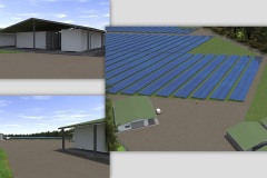 Modélisation 3D d'une centrale solaire - 2020