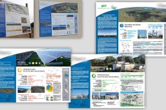 Panneaux de présentation de centrales EnR - pédagogiques - 2015