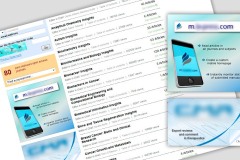 Encarts publicitaires web - publications scientifiques – 2009