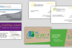 Cartes de visite - 2009-2022