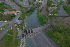 Simulation de l'installation d'un barrage d'une petite centrale hydroélectrique - 2023
