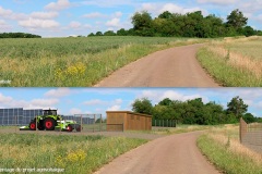 Simulation d’un projet agrivoltaïque - 2022