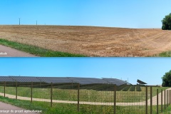 Simulation d’un projet agrivoltaïque - 2022