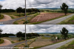 Simulation d’un projet agrivoltaïque - 2023