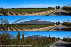 Simulation d’un projet agrivoltaïque - 2023