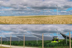 Simulation d’un projet agrivoltaïque - 2022