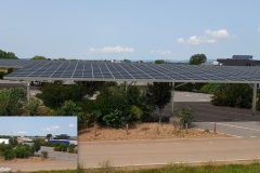 Simulation d’ombrières photovoltaïques - 2023
