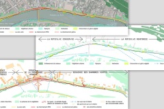 Schémas d'un aménagement de berges - 2011